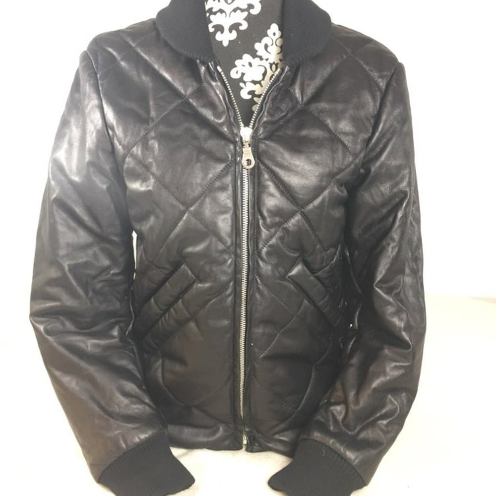 Women's kenzo leather jacket